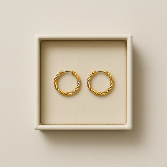 Gold Hoop Earrings
